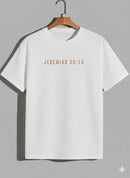 Camiseta Oversized – “Buscar Me-Eis Com Todo Vosso Coração” (4 Cores Disponíveis)