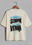 Camiseta Oversized – “Ate Que O Senhor Venha” (4 Cores Disponíveis)
