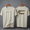 Camiseta Oversized – “Jesus Is My Best Friend” (4 Cores Disponíveis)
