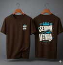 Camiseta Oversized – “Ate Que O Senhor Venha” (4 Cores Disponíveis)