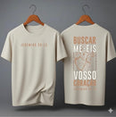 Camiseta Oversized – “Buscar Me-Eis Com Todo Vosso Coração” (4 Cores Disponíveis)
