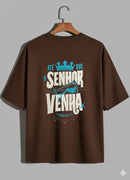 Camiseta Oversized – “Ate Que O Senhor Venha” (4 Cores Disponíveis)
