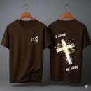 Camiseta Oversized – “O Amor Me Amou” (4 Cores Disponíveis)