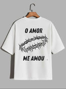 Camiseta Oversized – “Coroa De Espinhos” (4 Cores Disponíveis)