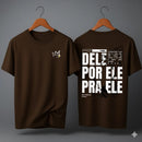 Camiseta Oversized – “Dele por Ele” (4 Cores Disponíveis)