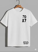 Camiseta Oversized – “70x7” (4 Cores Disponíveis)