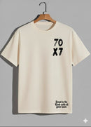 Camiseta Oversized – “70x7” (4 Cores Disponíveis)