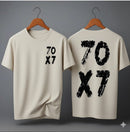 Camiseta Oversized – “70x7” (4 Cores Disponíveis)