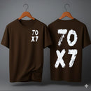 Camiseta Oversized – “70x7” (4 Cores Disponíveis)
