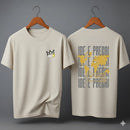 Camiseta Oversized – “Ide por todo mundo e pregai o evangelho” (4 Cores Disponíveis)