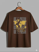 Camiseta Oversized – “Ide por todo mundo e pregai o evangelho” (4 Cores Disponíveis)