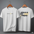 Camiseta Oversized – “Jesus Is My Best Friend” (4 Cores Disponíveis)